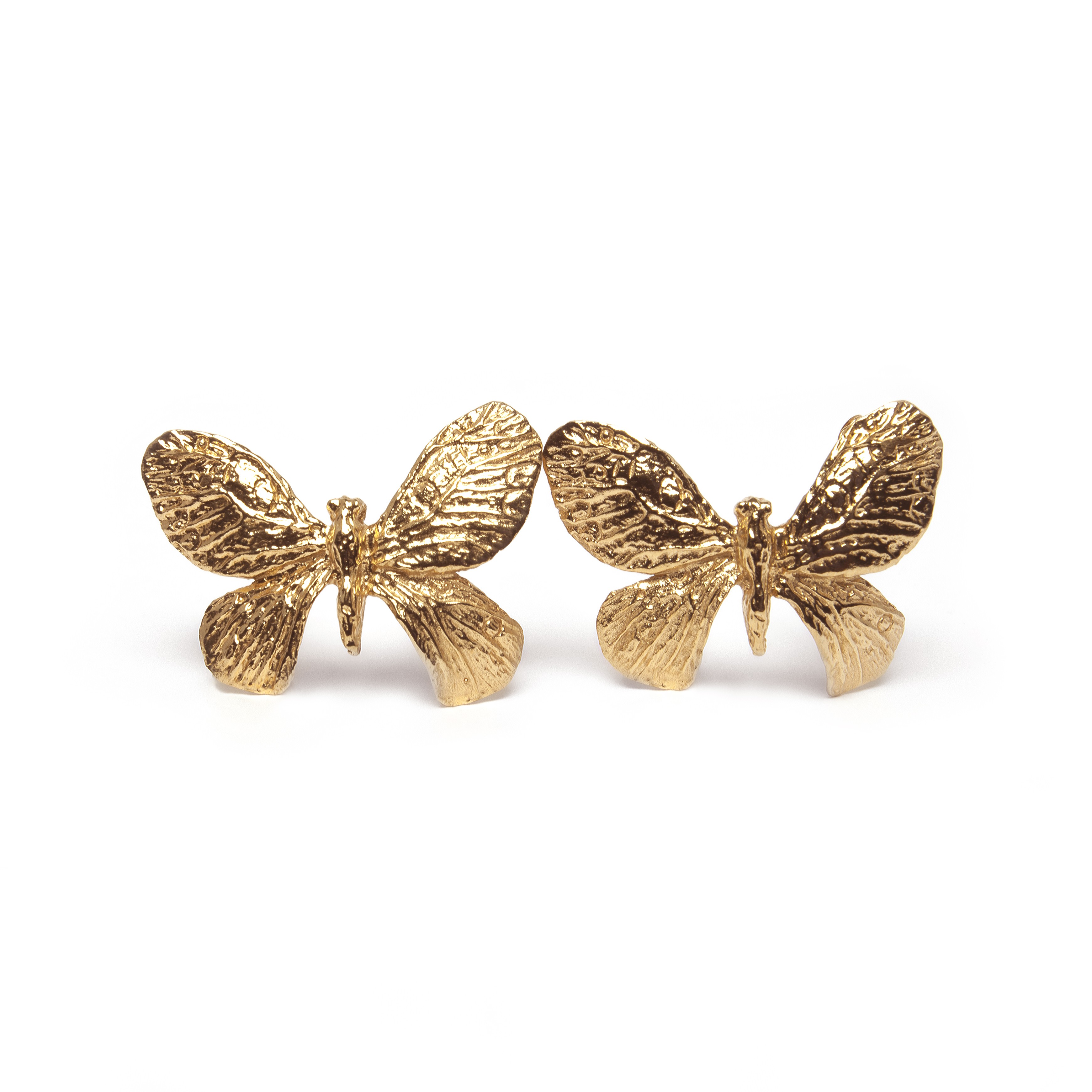 Silver Earrings Dragonfly